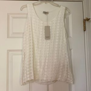 Via Signoria Tank top size medium Ivory